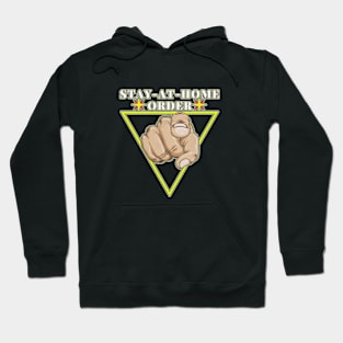 stay at home.social distancing Hoodie